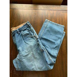 Duluth Mens Denim Blue Jeans Carpenter Pockets 36 x 30